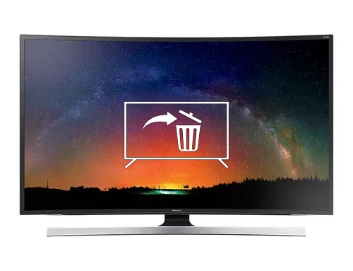 Uninstall apps on Samsung UE65JS8500T
