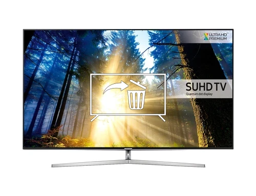 Uninstall apps on Samsung UE65KS8000TXXU