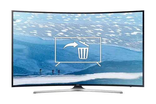 Uninstall apps on Samsung UE65KU6100K
