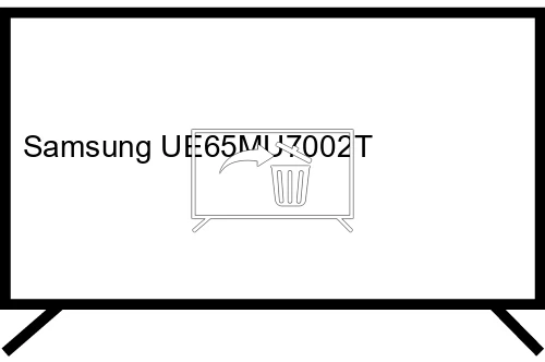 Uninstall apps on Samsung UE65MU7002T