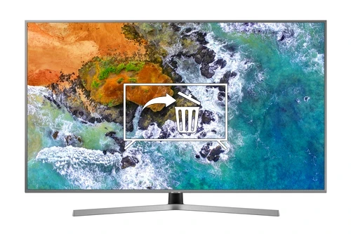 Uninstall apps on Samsung UE65NU7472UXXH