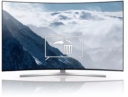 Uninstall apps on Samsung UE78KS9500T