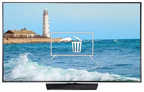 Uninstall apps on Samsung UN40H5500AF