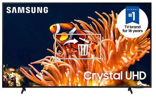 Désinstaller des applications sur Samsung UN43DU8000FXZA