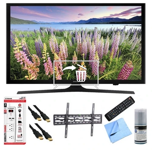 Desinstalar aplicaciones a Samsung UN48J5200AF + Tilt Mount & Hook-Up Bundle