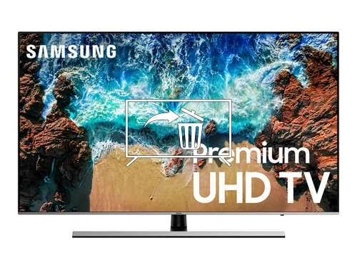 Desinstalar aplicaciones en Samsung UN49NU8000FXZA