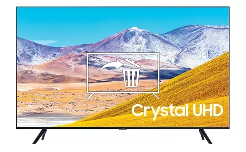 Désinstaller des applications sur Samsung UN55TU8000