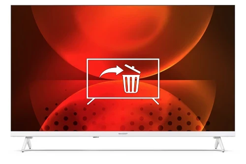 Desinstalar aplicaciones en Sharp 32" HD Ready Android TV