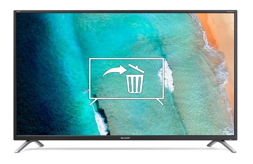 Uninstall apps on Sharp 42CI2EA