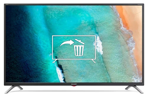 Uninstall apps on Sharp 43BL3EA