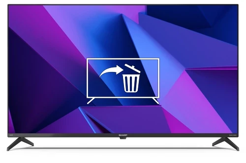 Désinstaller des applications sur Sharp 43FN2EA