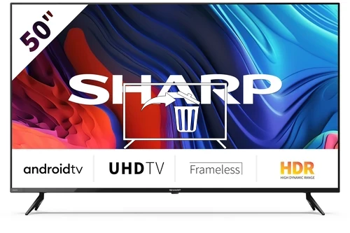 Uninstall apps on Sharp 4T-C50FL1KL2AB