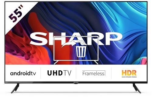 Désinstaller des applications sur Sharp 4T-C55FL1KL2AB