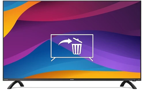 Désinstaller des applications sur Sharp 50DL2EA