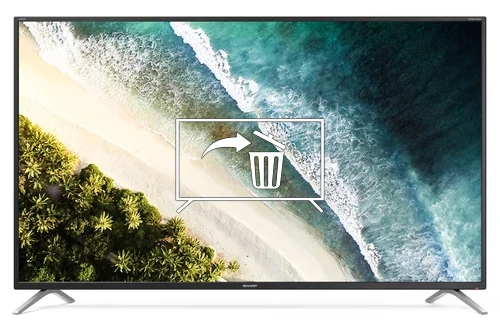 Uninstall apps on Sharp 55BN2E