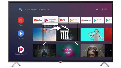 Uninstall apps on Sharp 65BL3EA