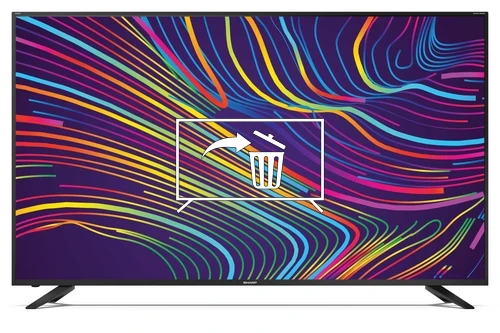 Désinstaller des applications sur Sharp 70CL5EA