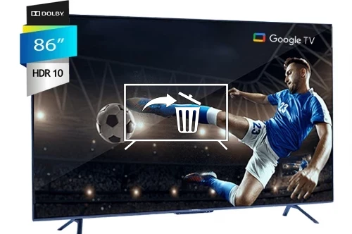 Desinstalar aplicaciones a Skyworth G22F Google TV 86″