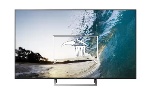 Desinstalar aplicaciones a Sony 65 4K HDR Ultra HD TV