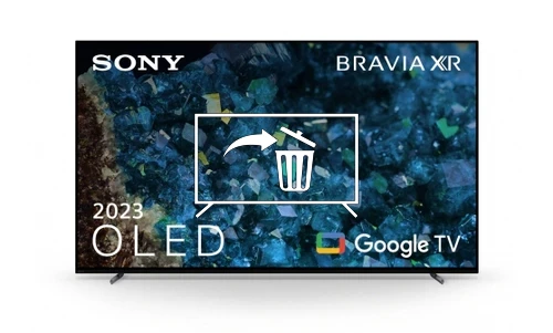 Desinstalar aplicaciones a Sony FWD-55A80L