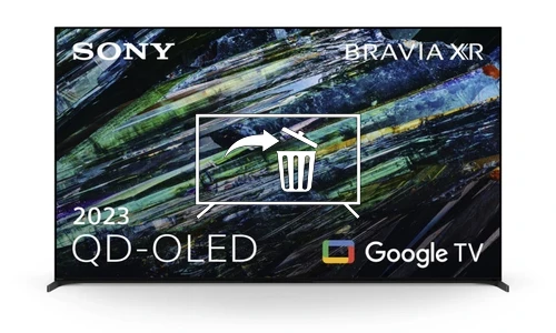 Désinstaller des applications sur Sony FWD-65A95L