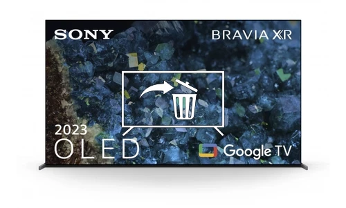 Desinstalar aplicaciones a Sony FWD-83A80L