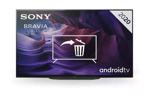 Désinstaller des applications sur Sony KD-48A9