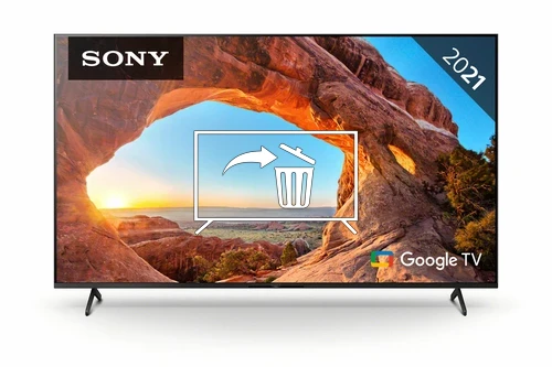 Uninstall apps on Sony KD-55X85 JAEP, 55" LED-TV