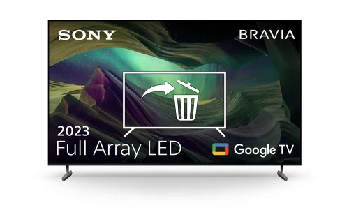 Désinstaller des applications sur Sony KD-65X85L