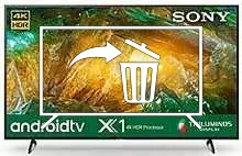 Desinstalar aplicaciones en Sony KD-75X8000H