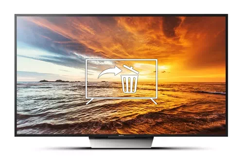 Désinstaller des applications sur Sony KD-85X8500D
