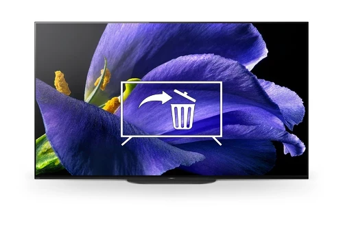 Desinstalar aplicaciones a Sony KD55AG9 55-inch OLED 4K HDR UHD Smart Android TV™ with voice remote