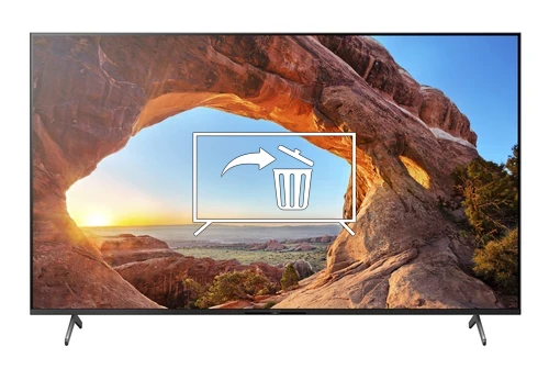 Désinstaller des applications sur Sony KD75X85J