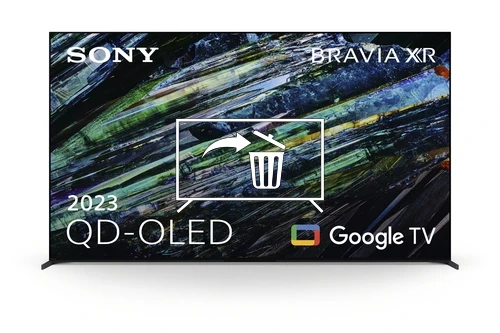 Désinstaller des applications sur Sony Sony BRAVIA XR | XR-65A95L | QD-OLED | 4K HDR | Google TV | ECO PACK | BRAVIA CORE | Perfect for PlayStation5 | Seamless Edge Design