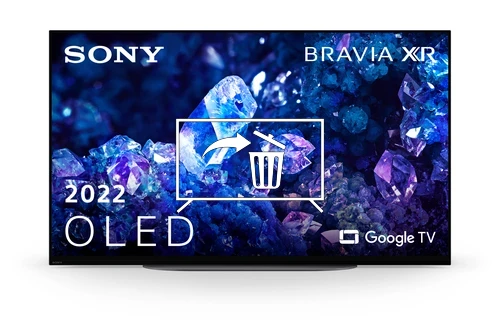 Désinstaller des applications sur Sony XR-42A90K