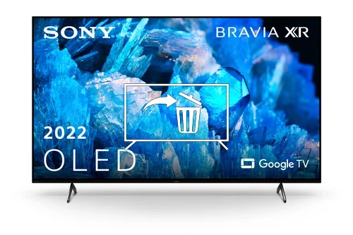 Désinstaller des applications sur Sony XR-55A75K