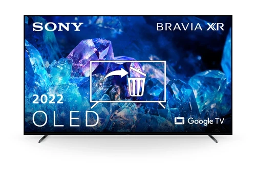 Désinstaller des applications sur Sony XR-55A80K