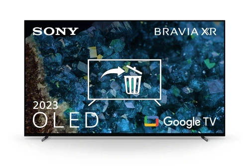 Désinstaller des applications sur Sony XR-55A83L