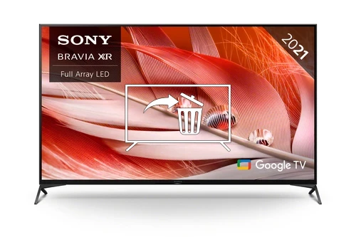 Désinstaller des applications sur Sony XR-55X93J