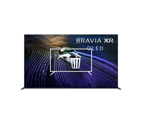 Désinstaller des applications sur Sony XR55A90JPAEP