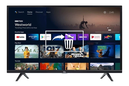 Désinstaller des applications sur TCL 32S330