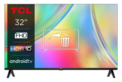 Uninstall apps on TCL 32S5400AF