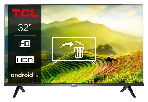 Uninstall apps on TCL 32S6200