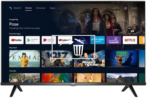 Désinstaller des applications sur TCL 32S6203