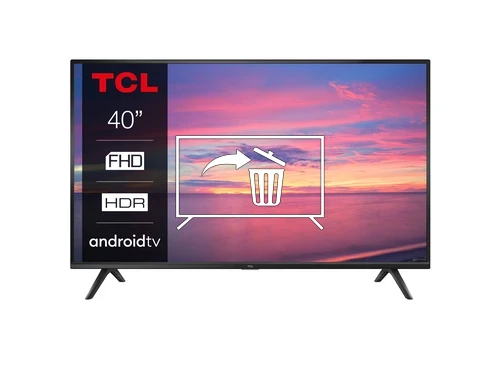 Uninstall apps on TCL 40" Full HD LED Smart TV