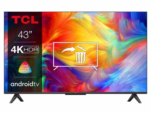 Desinstalar aplicaciones a TCL 43P735K