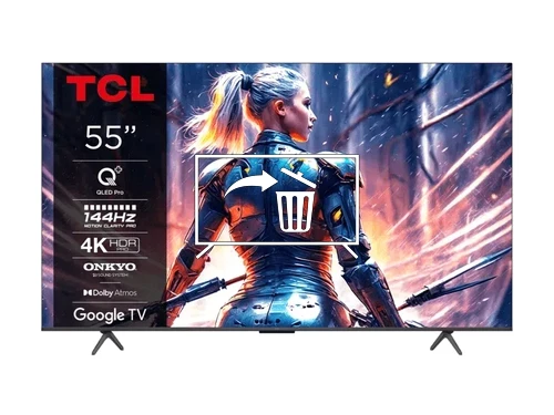 Uninstall apps on TCL 4K 144HZ QLED TV with Google TV and Game Master Pro 3.0