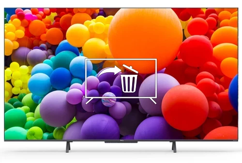 Desinstalar aplicaciones a TCL 50" 4K UHD QLED Smart TV