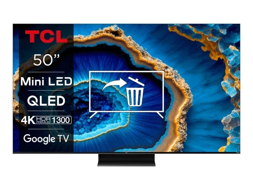 Desinstalar aplicaciones a TCL 50C809