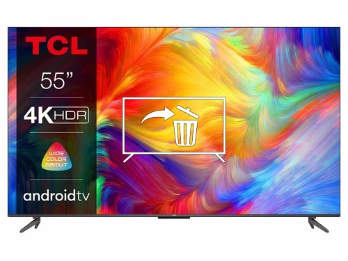 Desinstalar aplicaciones en TCL 55P735K